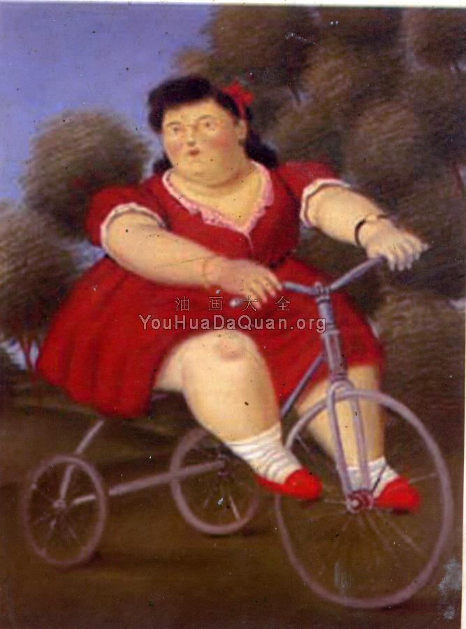 Fernando Botero painting - 费尔南多·博特罗